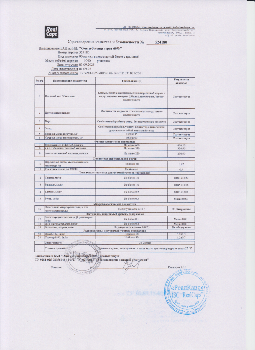Паспорт №092025